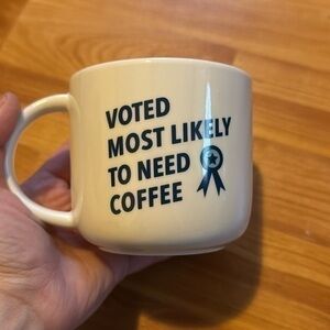 COPY ⭐️Coffee lovers mug, threshold white small mug